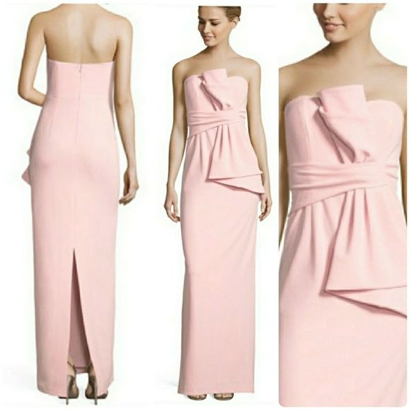 Adrianna Papell Dresses & Skirts - Adrianna Papell Strapless Bow Detail Front Knit